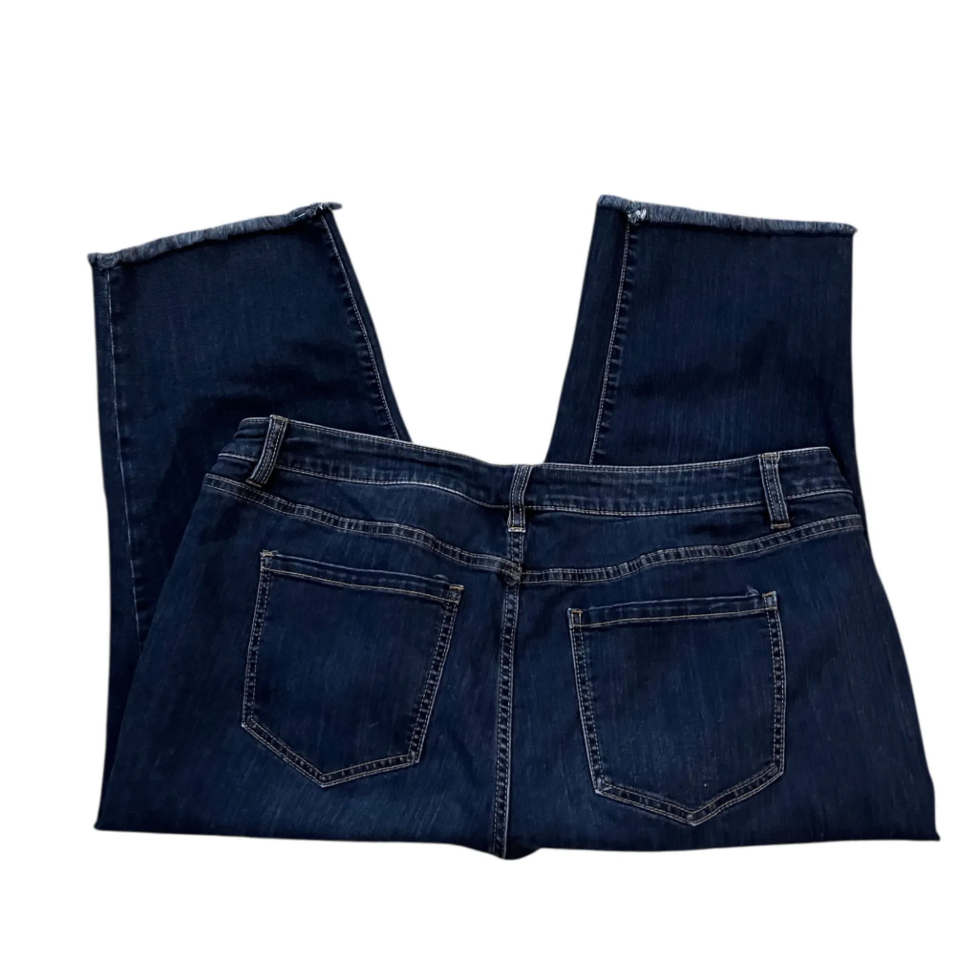 Lane Bryant Girlfriend Crop Jeans Stretch Denim Blue 18 - Image 2