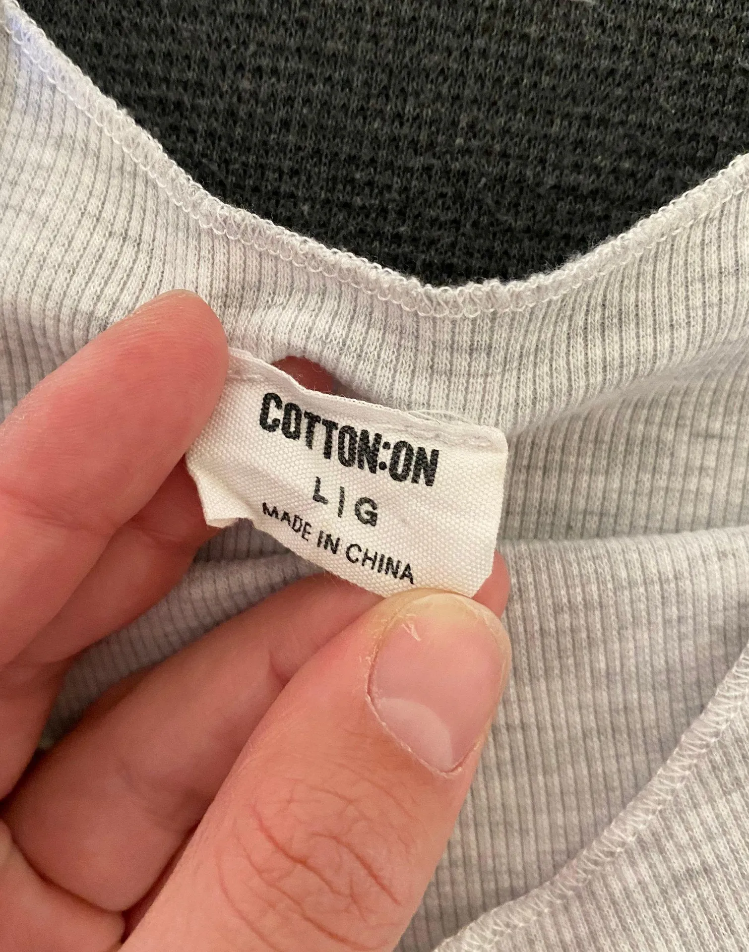 Cotton On Gray Tank Top - Image 2