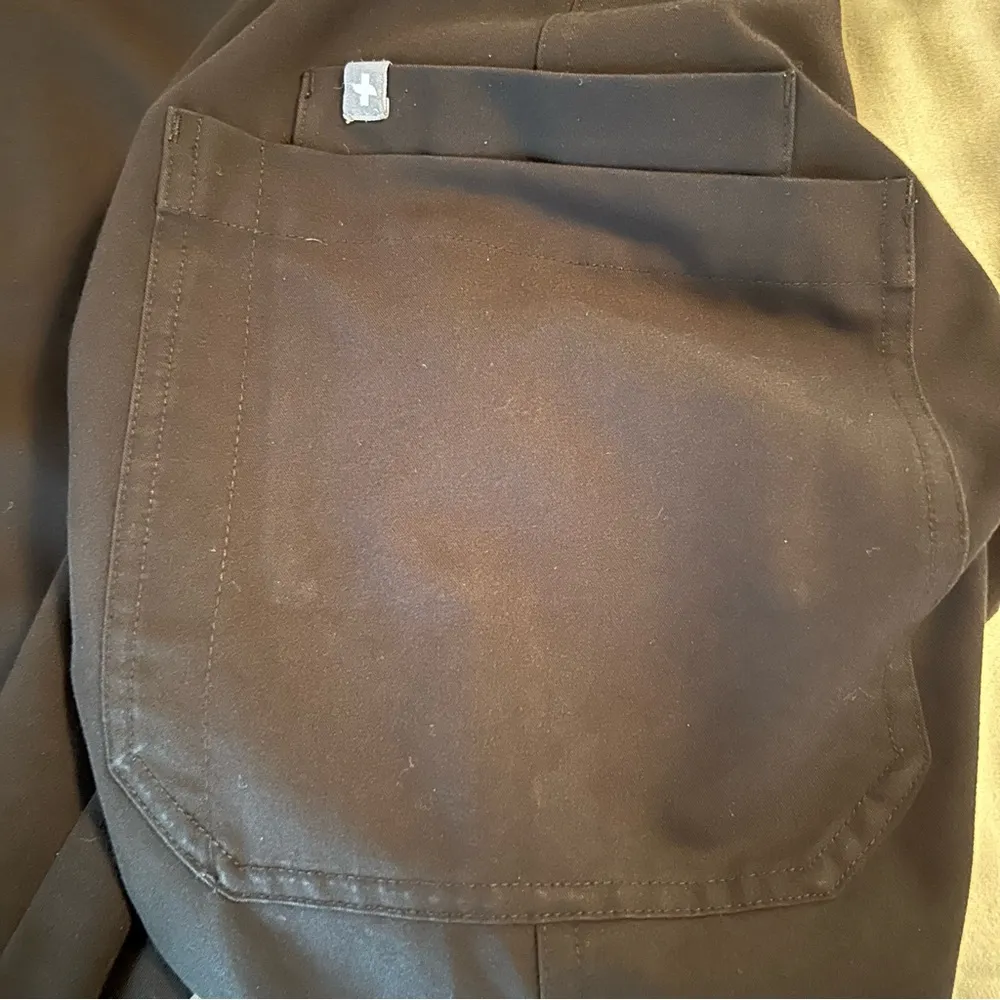 Figs Technical Collection Yola High Waisted Skinny Women's Size S/T Pants Black - Image 9