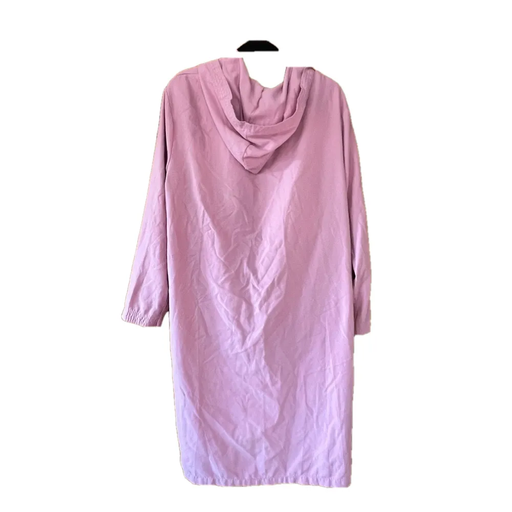 Women’s Fancy Home Fast Hooded Bathrobe Pink Size M - Image 2
