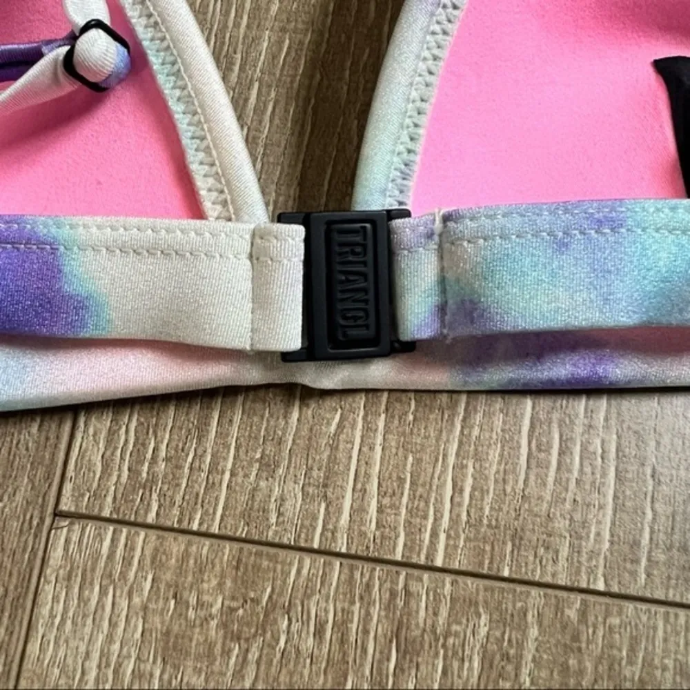 Triangl Luna Tie Dye Bikini Top Size S - Image 5