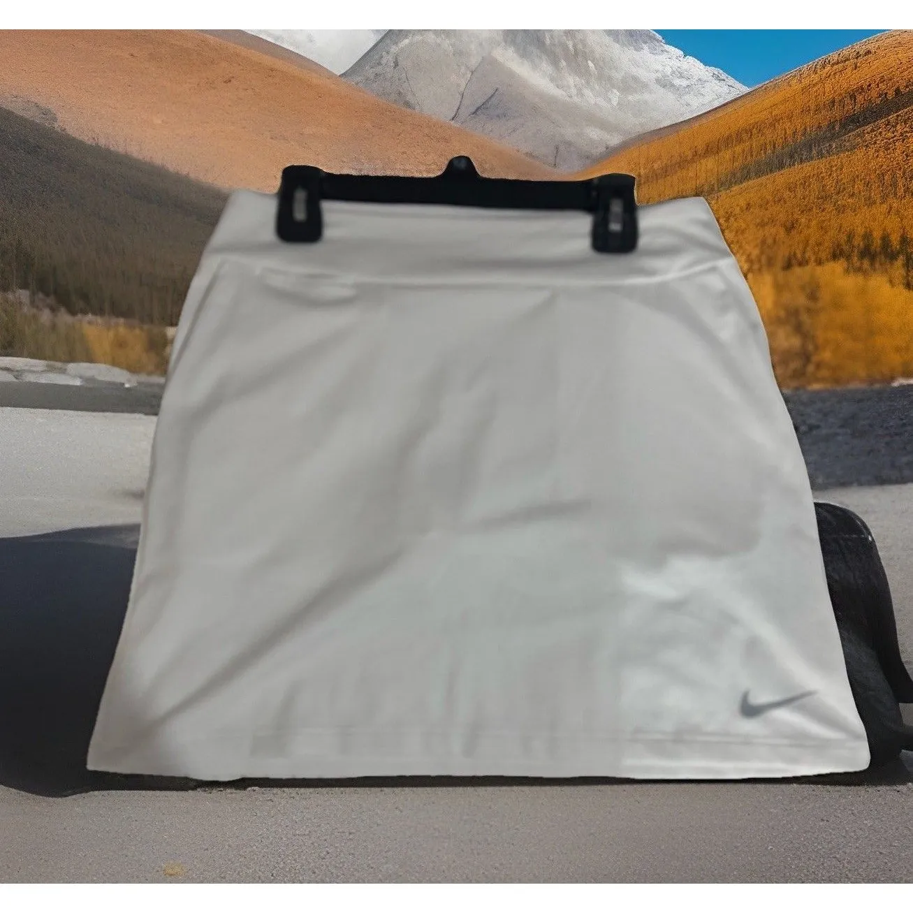 Nike Sz Xs Dri-FIT‎ Mid-Rise Tennis Skort UPF 40+ Pickleballs W 3 Pockets - Image 3