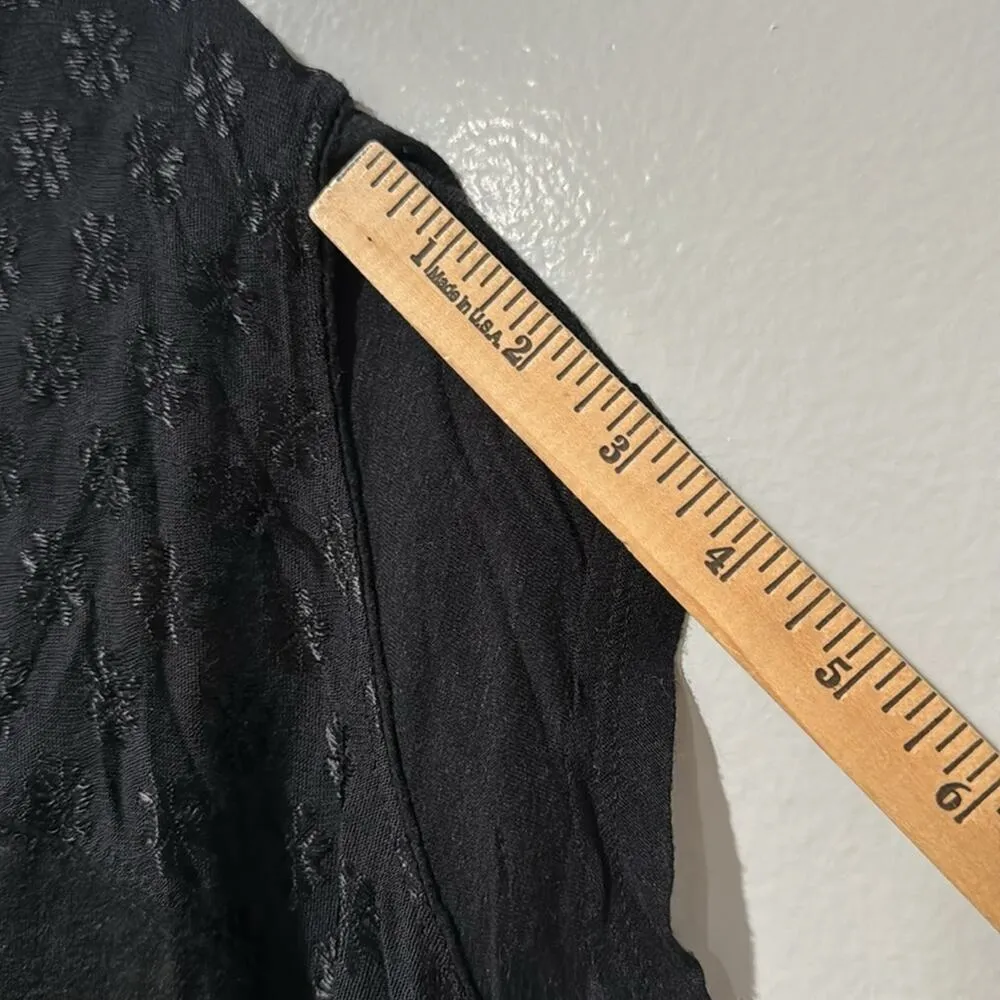 Free people Anything and Everything Top Size XS Black Oversized - Image 8