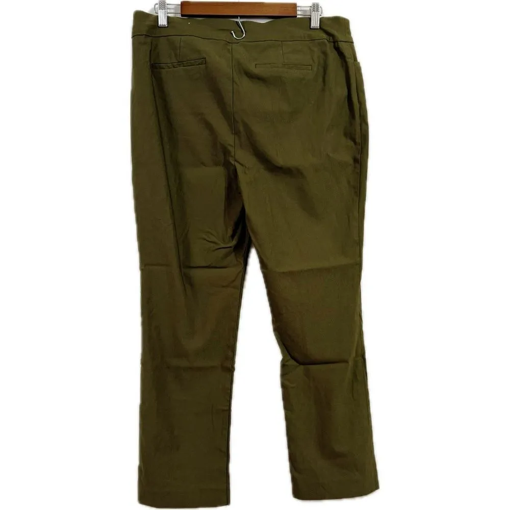Chico's‎ Green Boot Cut Flare Pants - Image 2