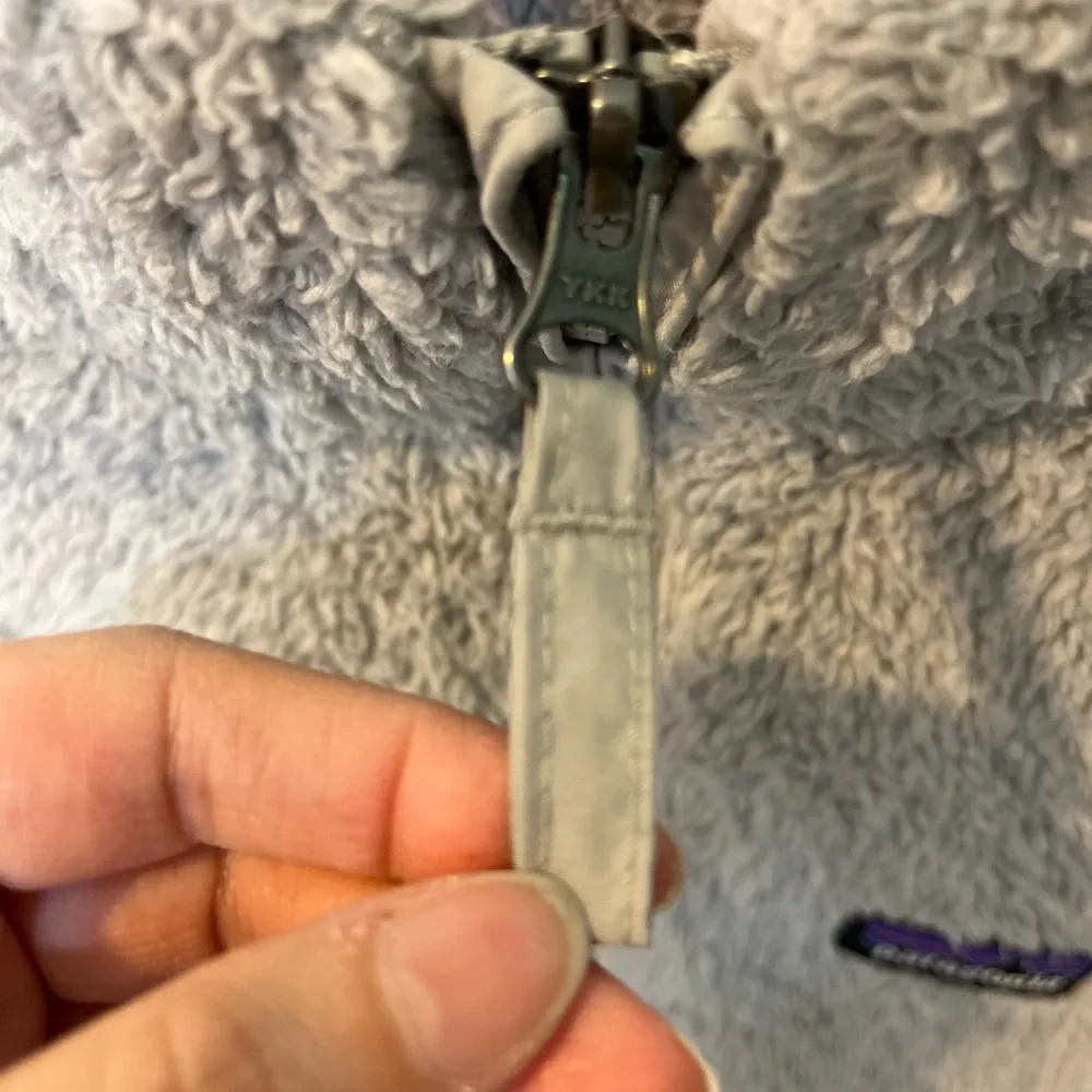 Patagonia Los Gatos 1/4 zip fleece Salt Grey S Pullover Hiking High Pile - Image 7