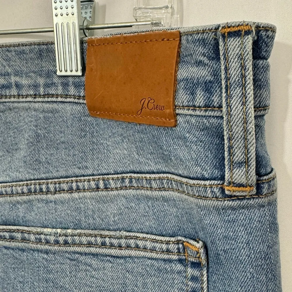 NWT J. Crew Women’s Slim Boyfriend Jeans Sz 31 Straight Leg Light Wash Denim - Image 9