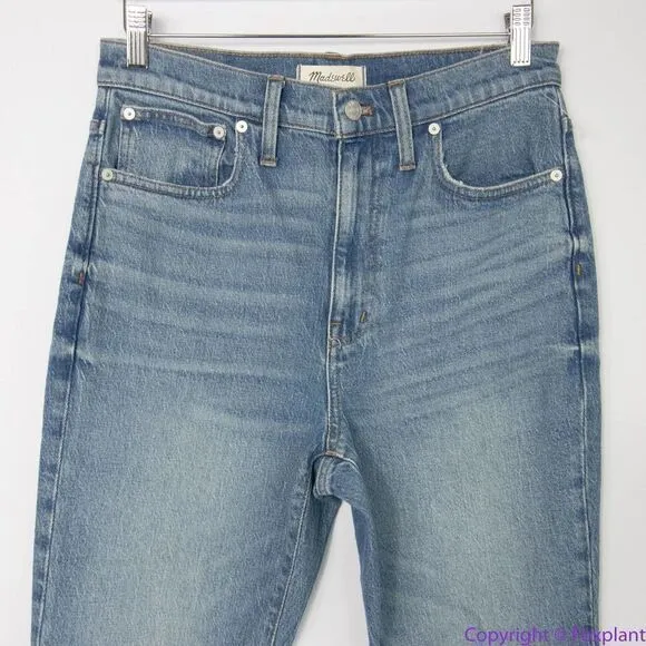 NEW Madewell High-Rise Slim Boyjean in Neal‎ Wash: TENCEL™ Denim, 27 - Image 5