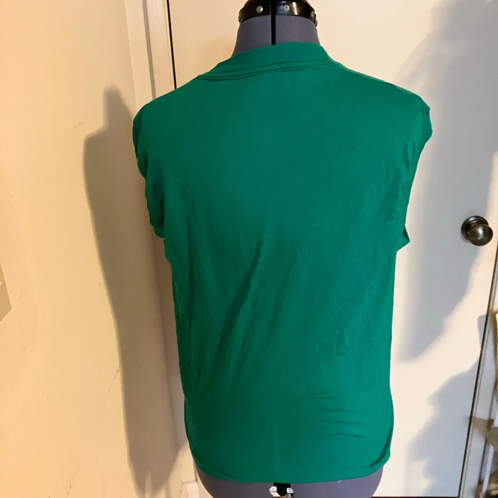 Vintage Muscle Tee 80s Fruit of the Loom Pocket Tank Single Stitch Cotton Sz L - Image 3