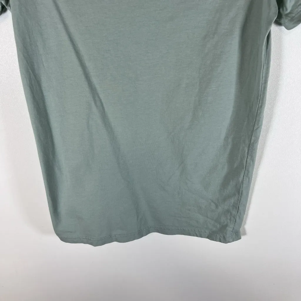 Pact Women's Size XS Blue Organic Cotton Sleeveless T-shirt‎ Fitted Casual - Image 9