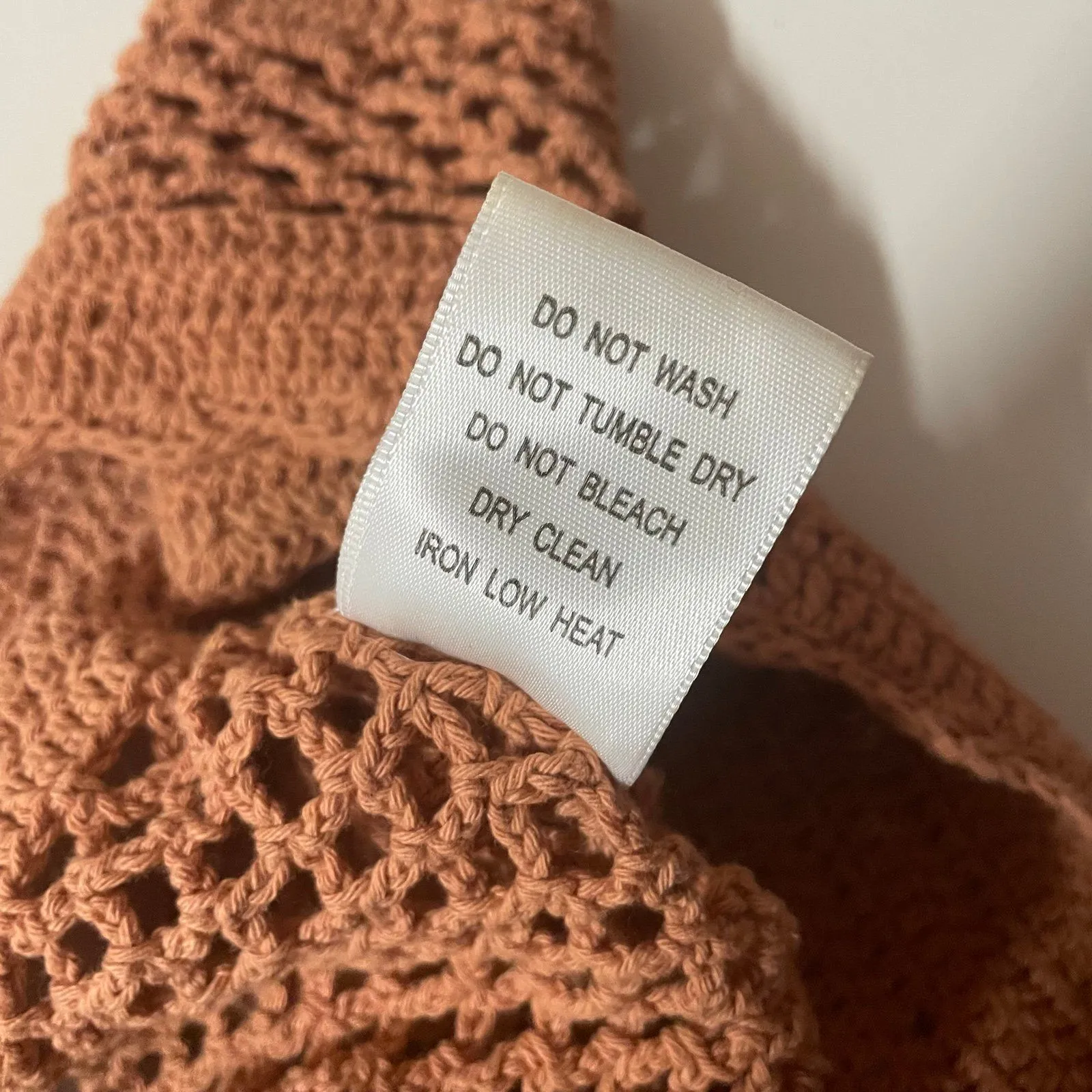 Clo Tan Crochet Knit Off - Image 6