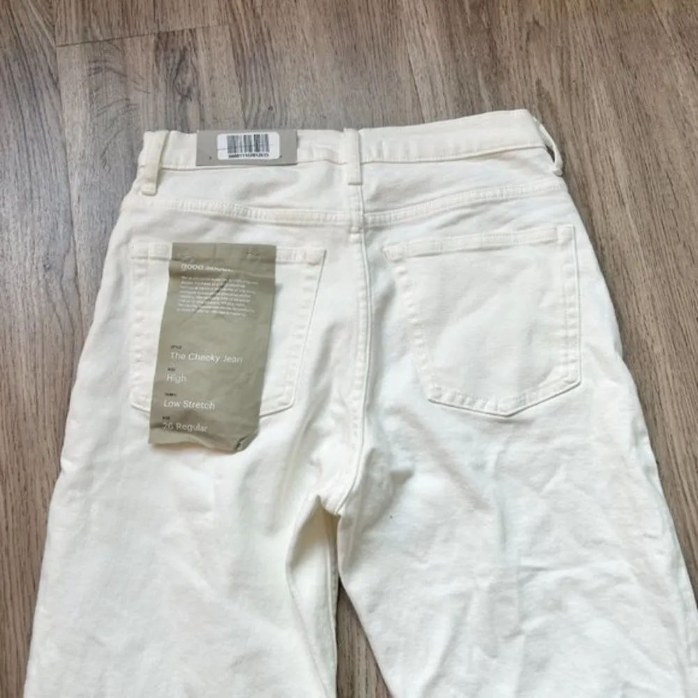 Everlane The Cheeky Straight Jean in Bone Size 26 NWT - Image 8