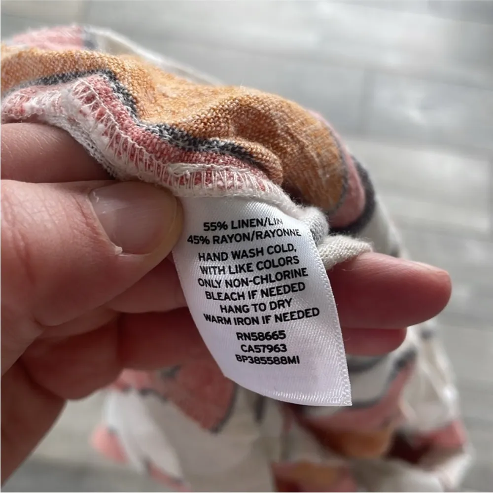 BP Stripe Surplice Boho Jumpsuit Size XXS. - Image 5