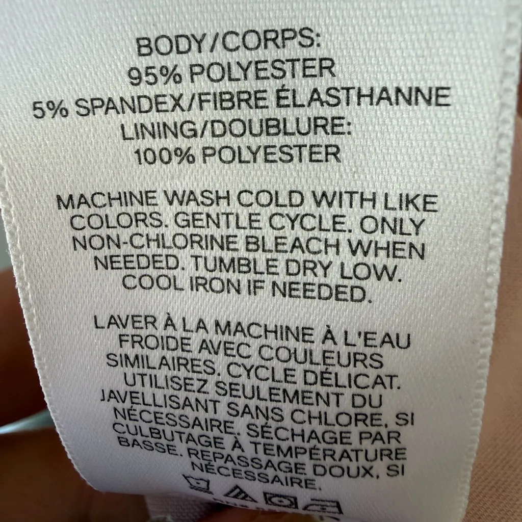 Express soft pink bodycon cocktail dress Size XS NEW - Image 6