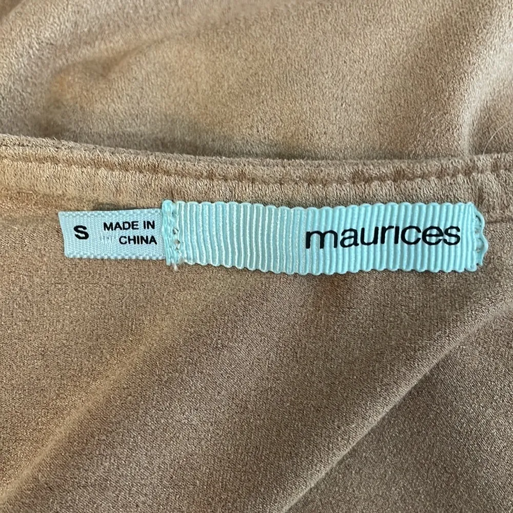 Maurices Micro Suede Cutout Tank Top - Image 4