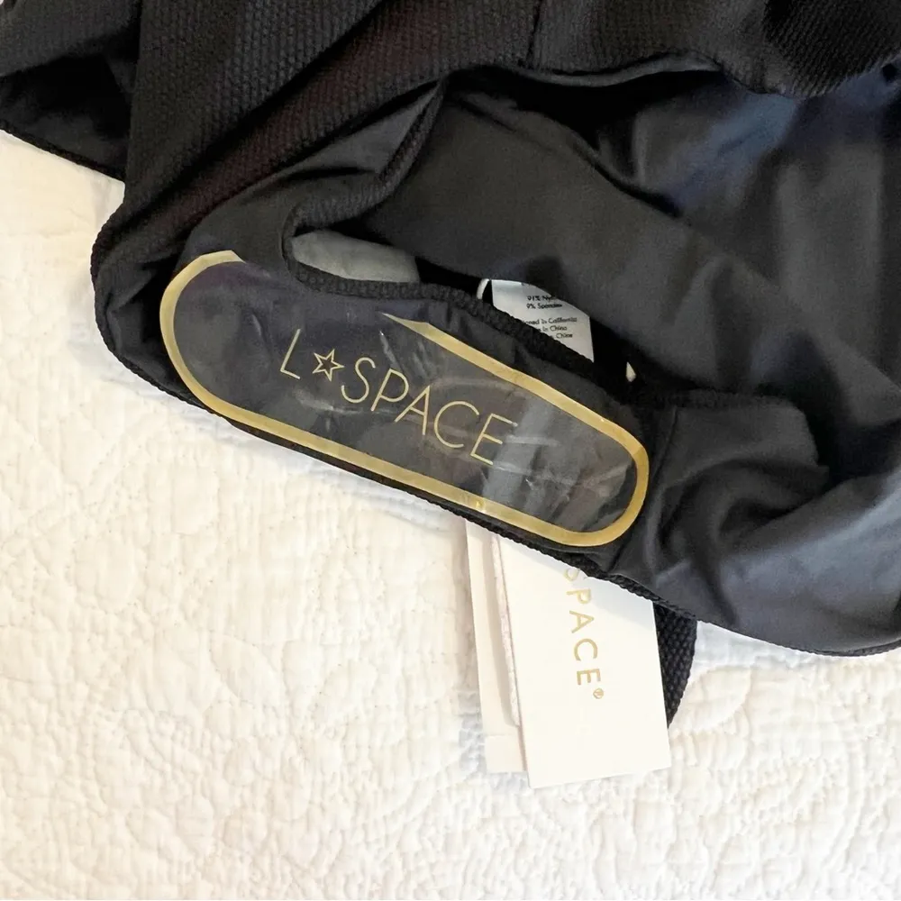 LSPACE Balboa One Piece Black Revolve Size Large L NWT - Image 6