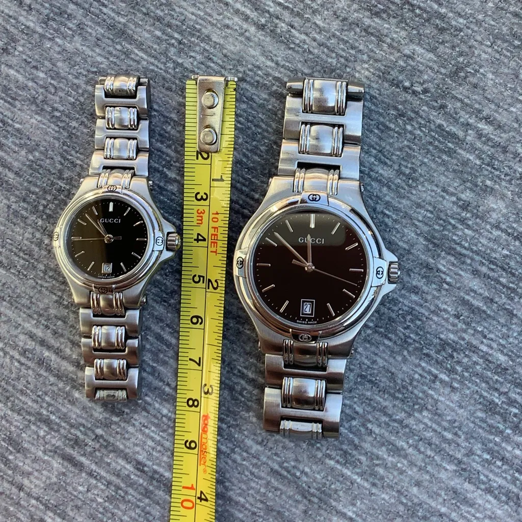 Authentic GUCCI watches for HER👒and HIM 🎩 - Image 12