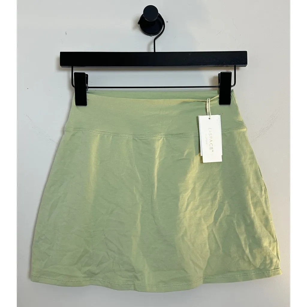 L*SPACE Nolan Skort in Celery Size Small NWT - Image 5
