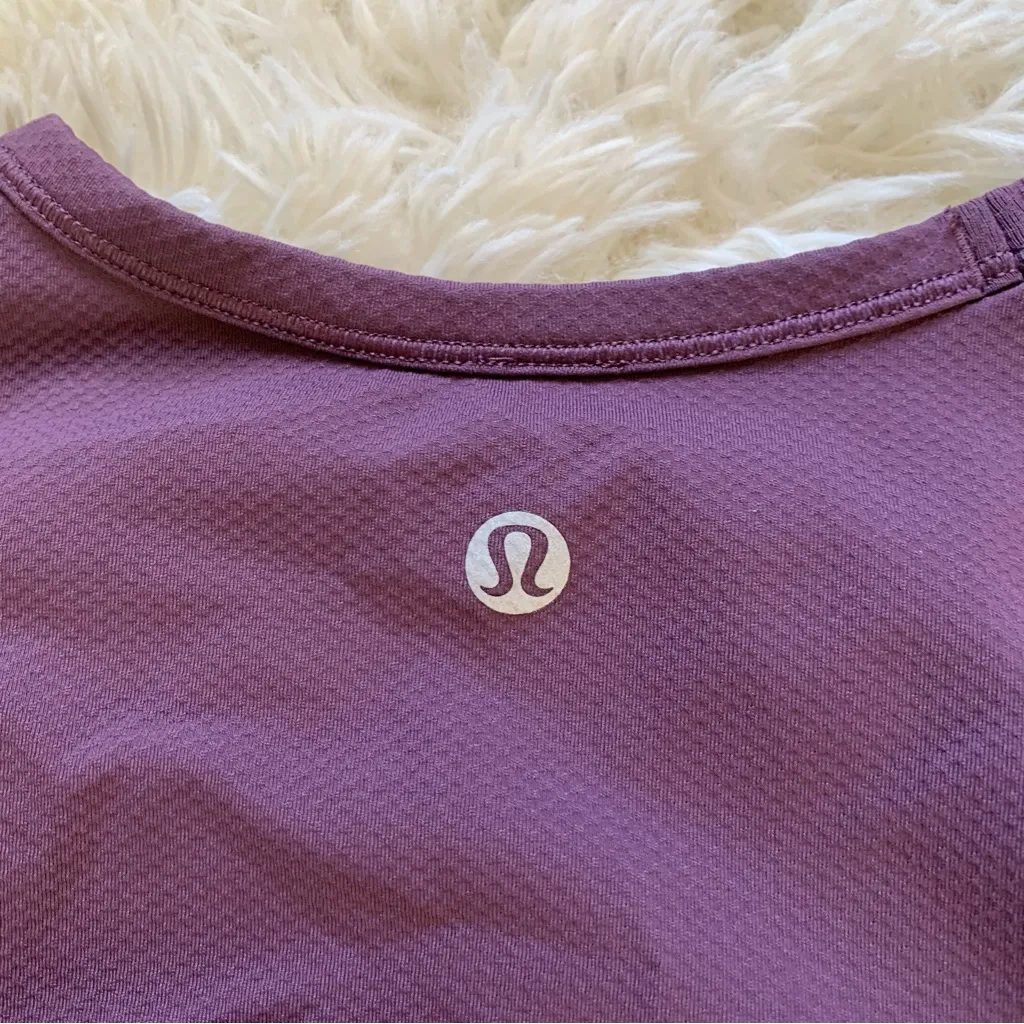 Lululemon All It Takes ruched crop tee - Image 3