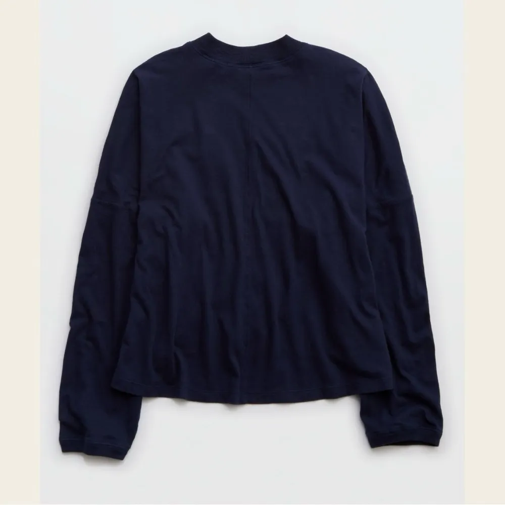 Aerie Cozy Long Sleeve Mockneck T- Shirt-NWT! - Image 3