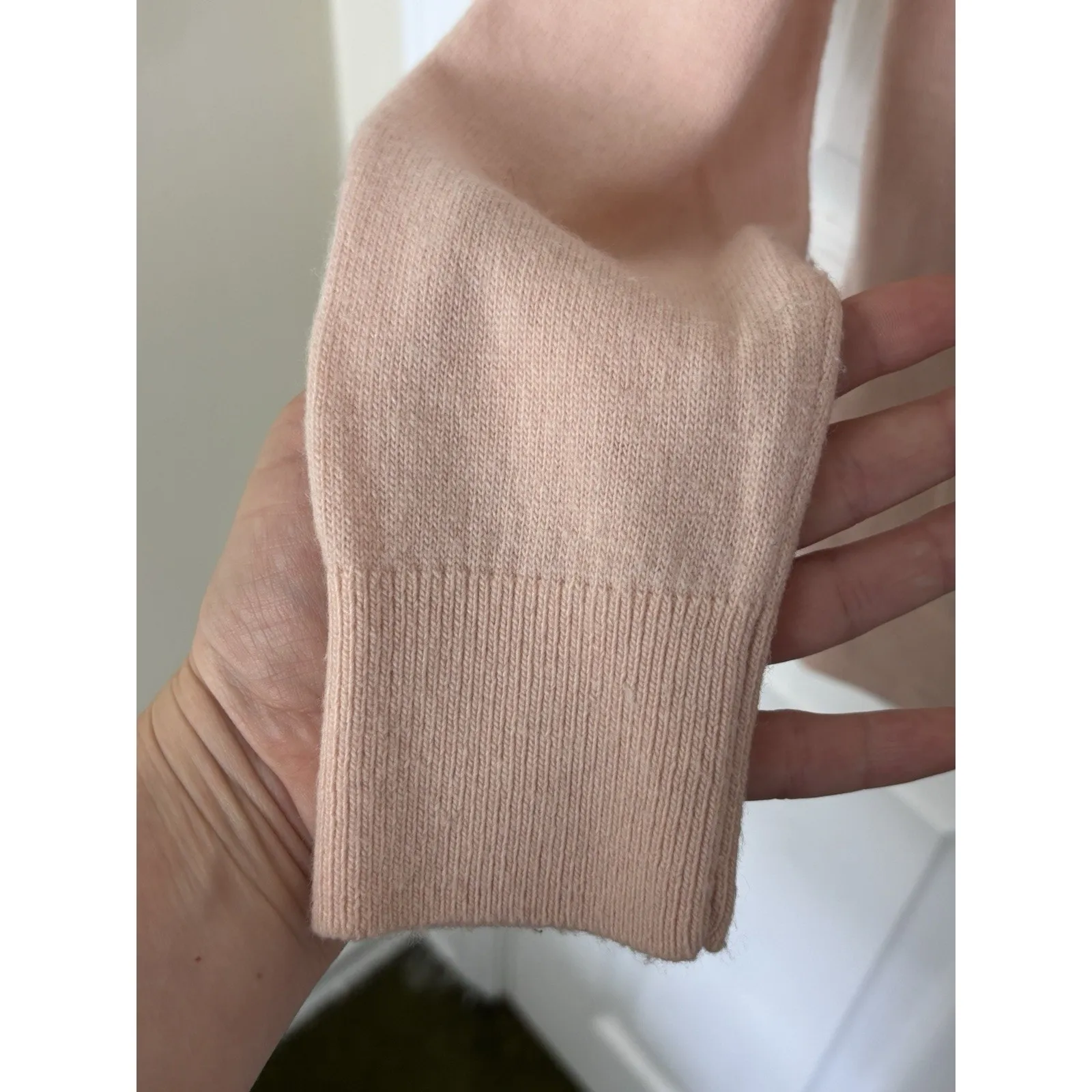 Banana Republic Filpucci Merino Wool Cashmere Blend Pink Cardigan Size Small - Image 4