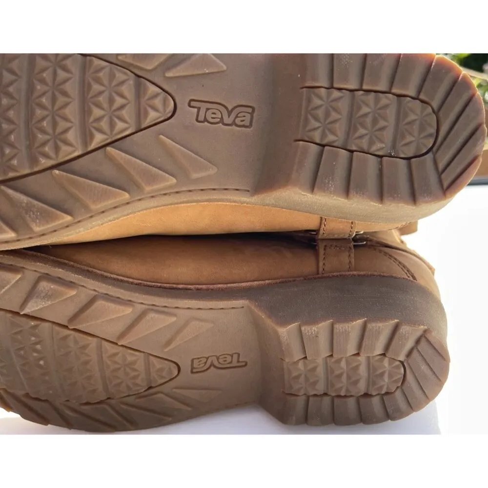 Teva De La Vina Dos Chelsea Boots 1017146 Women’s Size 9 Brown Western Booties - Image 10