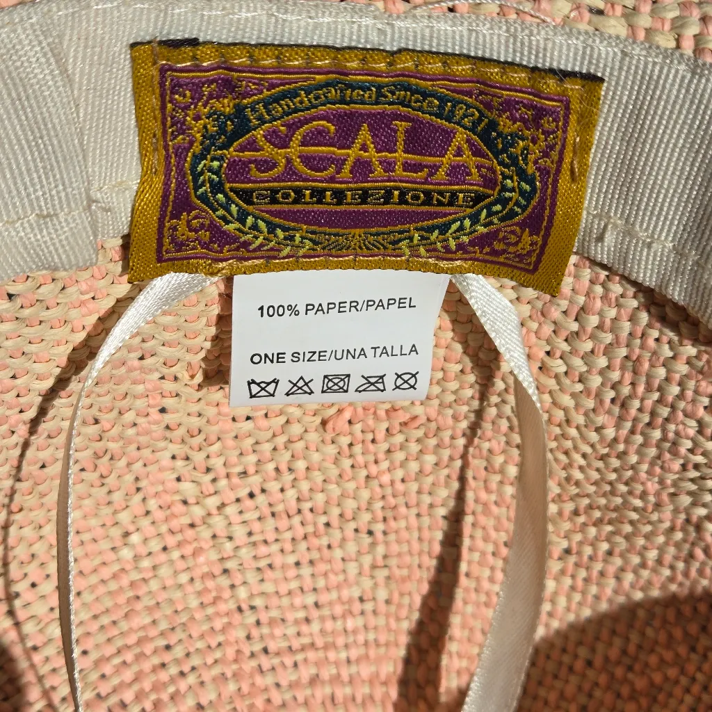 Scala  Paper Hat With Feathers - Image 5