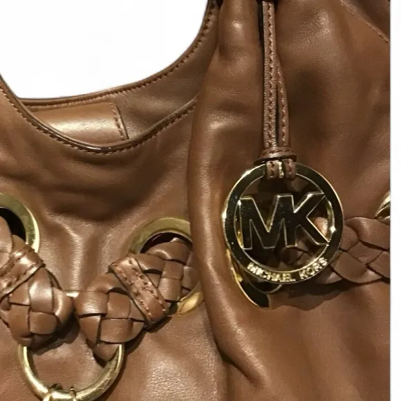 Michael Kors Cameron Braided Drawstring in Rich Brown - Image 9