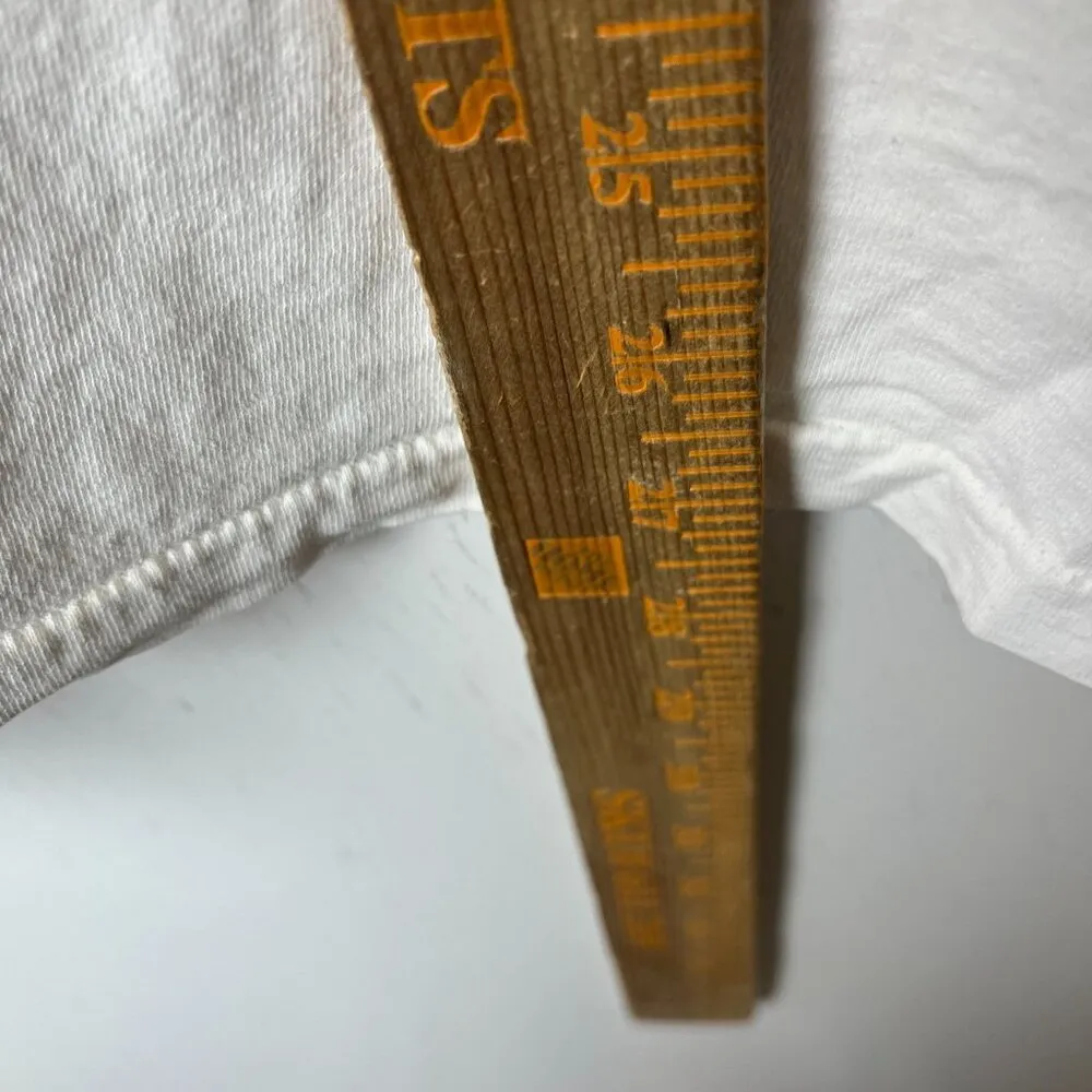 Bali Ah Cotton Perfect T Shirt Vintage 80s 90s Extra Large XL White Graphic Tee - Image 12