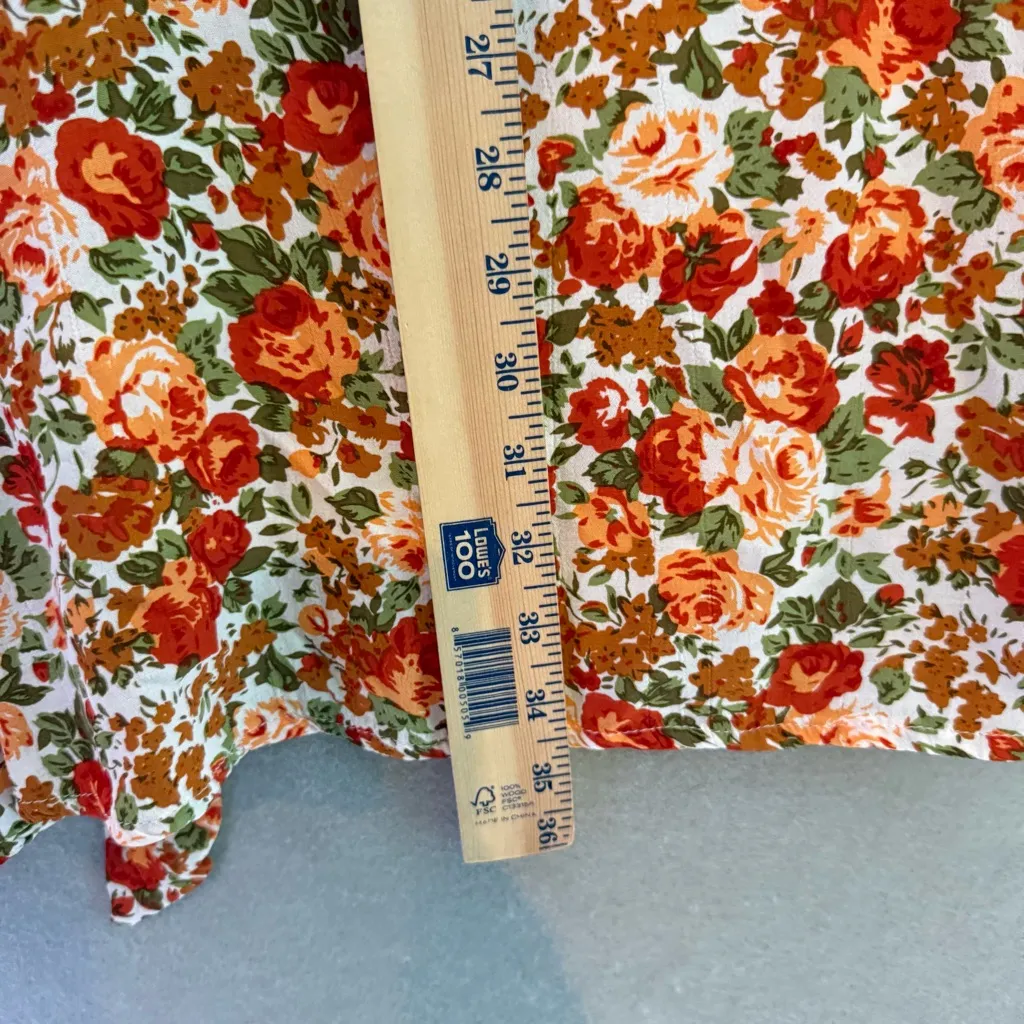 Faithful the Brand Women’s Asiya Skirt in Apricot Le Rose Floral US 8/L Revolve - Image 10