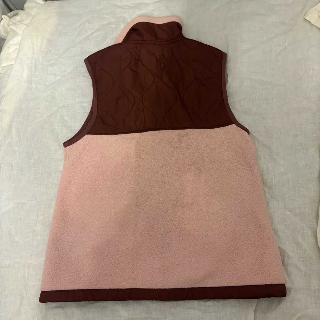 THE NORTH FACE Royal Arch Fleece Vest In Evening Sand Pink Small - Image 3