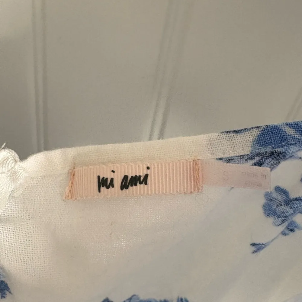 Mi Ami floral cottage core dress Blue - Image 2