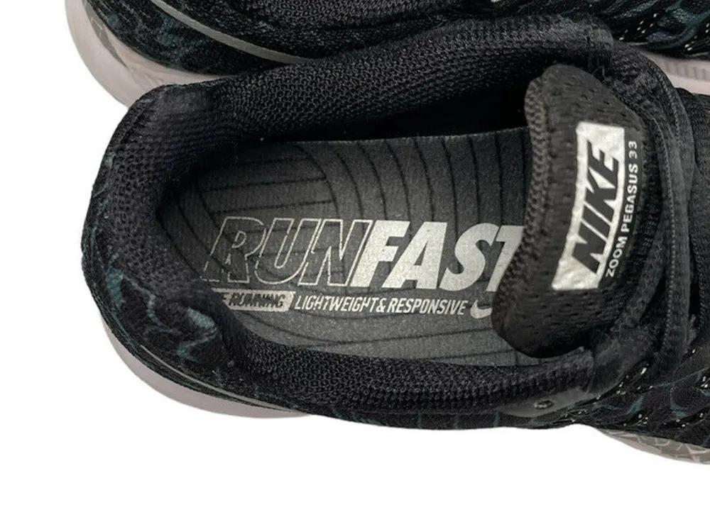 NIKE Womens Free Run Rn X Rostarr Black Gray Running Shoes Sneakers Size 7 - Image 10