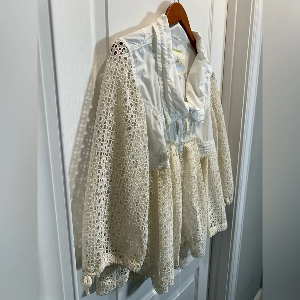 Anthropology | Hei Hei Swing Eyelet Windbreaker size M - Image 5