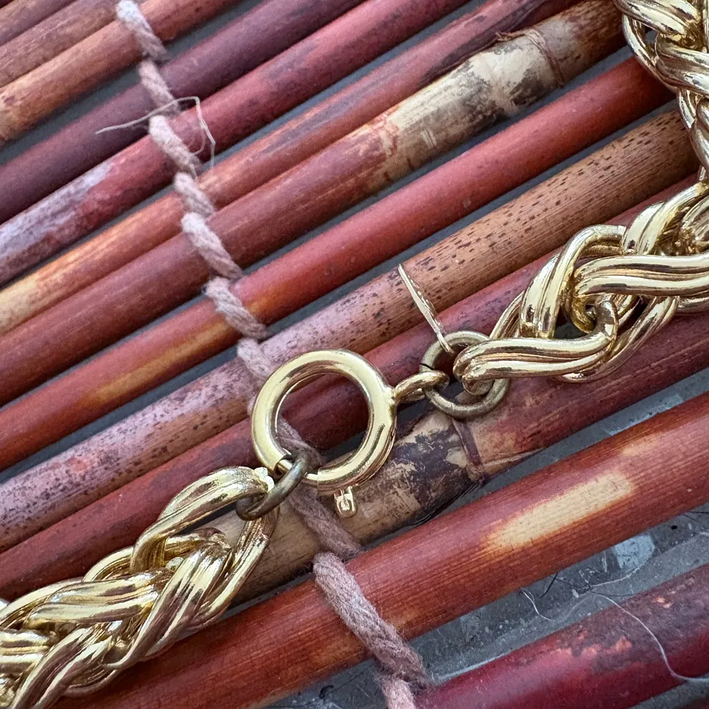 Napier Gold Rope Chain Necklace Timeless Design - Image 8