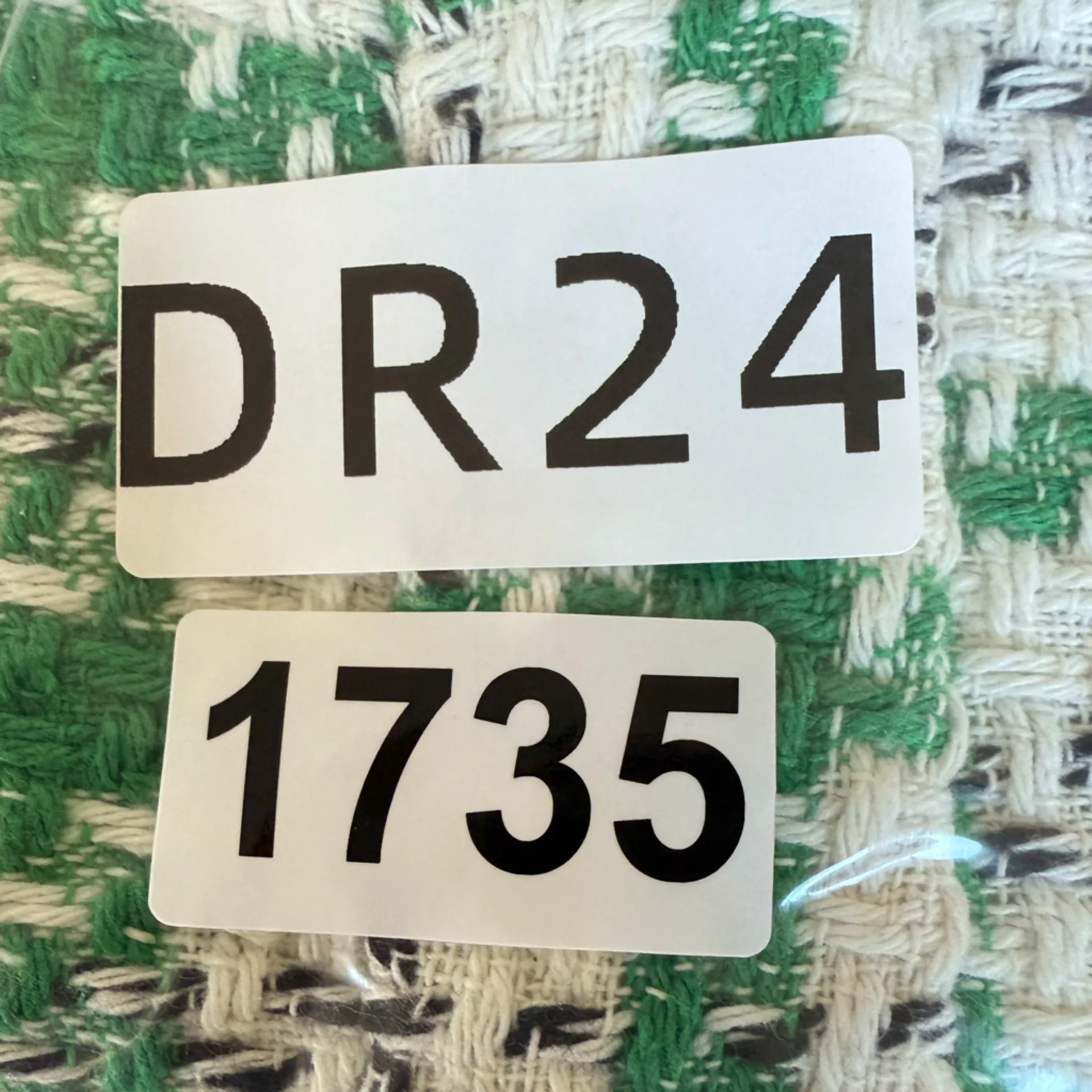 Zara blogger romper jumpsuits textured weave Green White Fabric pockets size S - Image 11