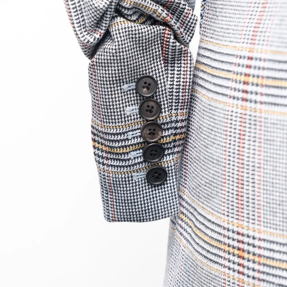 Veronica Beard Miller Plaid Dickey Jacket - Image 6