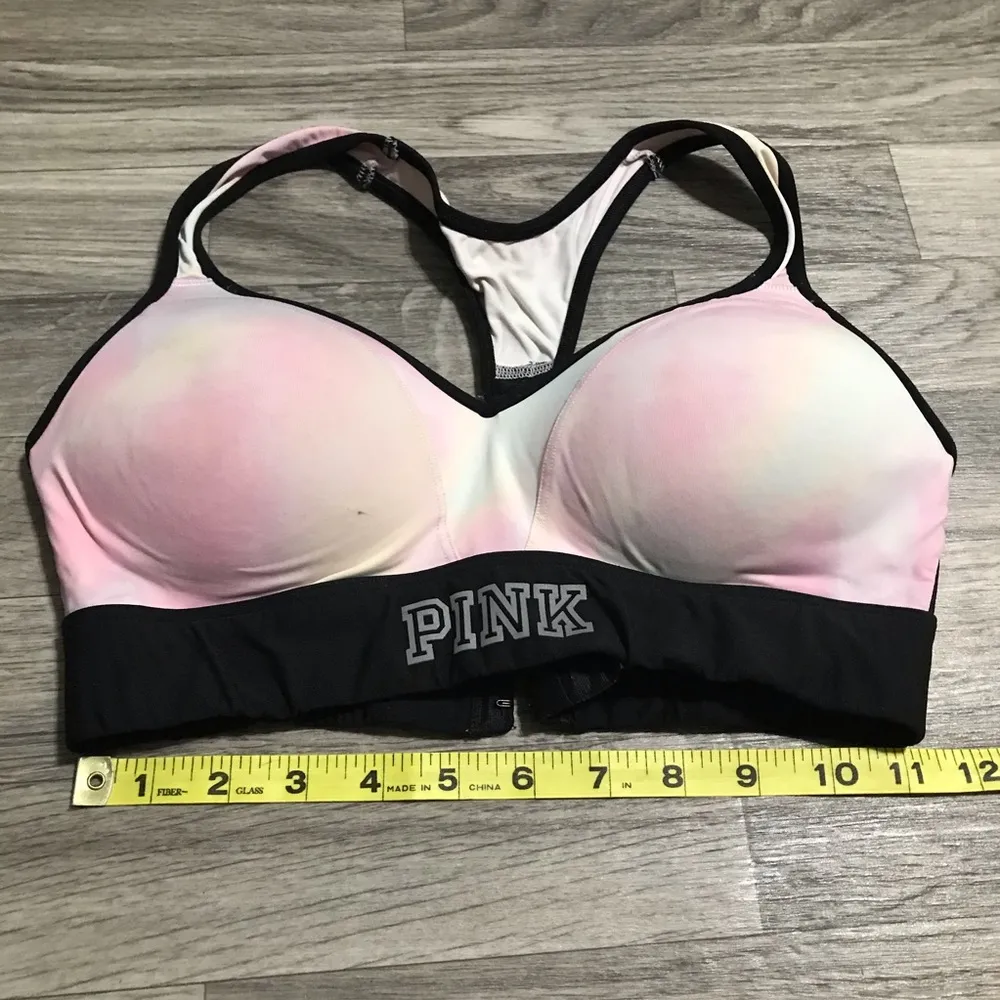 ❤️Victoria’s Secret PINK Tie Dye Sports Bra; Small - Image 3