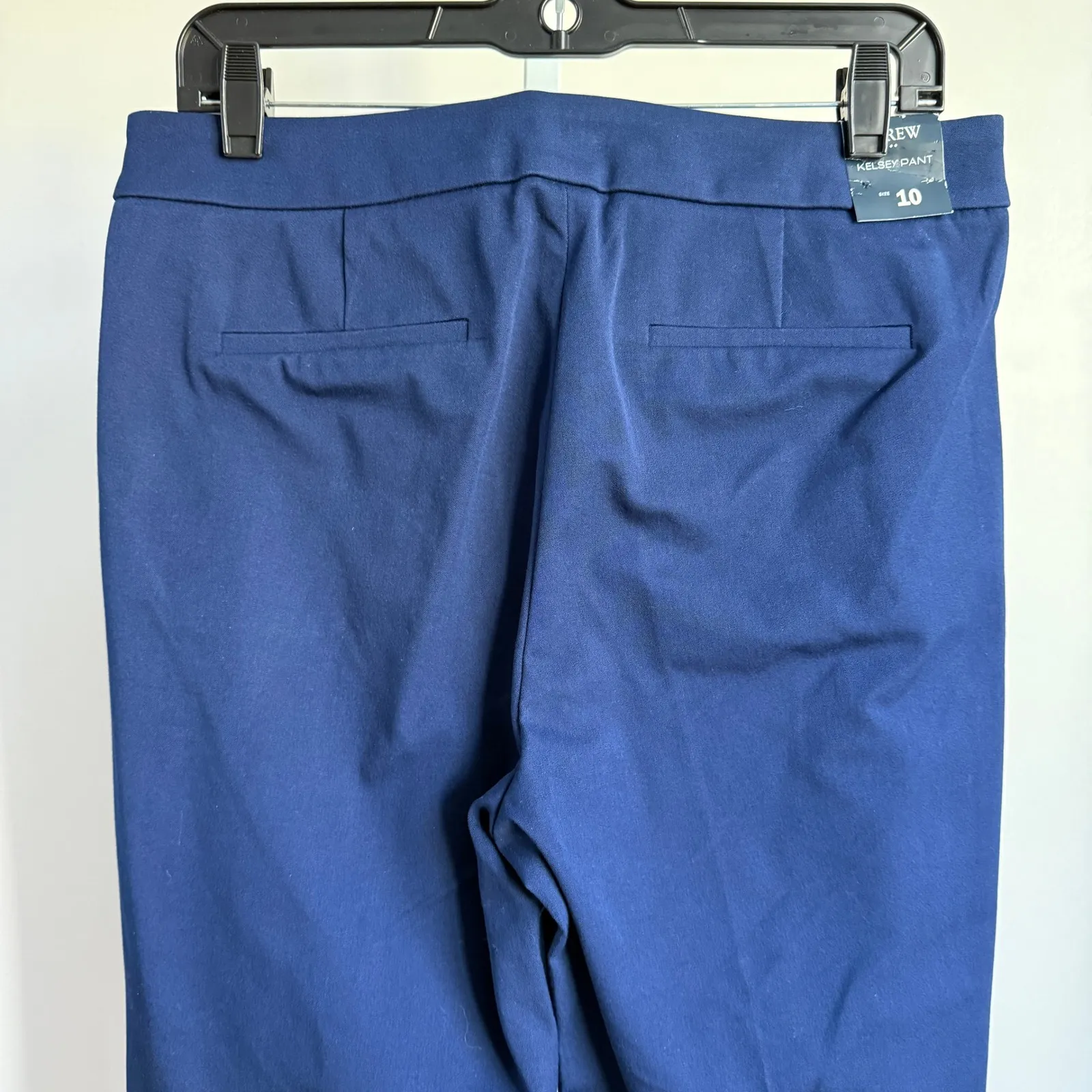 J.Crew Kelsey Pant Women's Size 10 Blue Career Business‎ Casual Dress Pants - Image 7