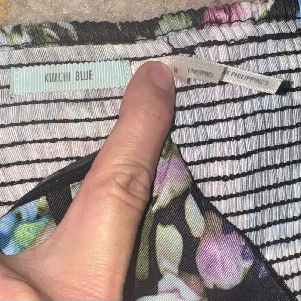 Kimichi Floral Sleeveless Dress by urban outfitters Blue Size M - Image 5