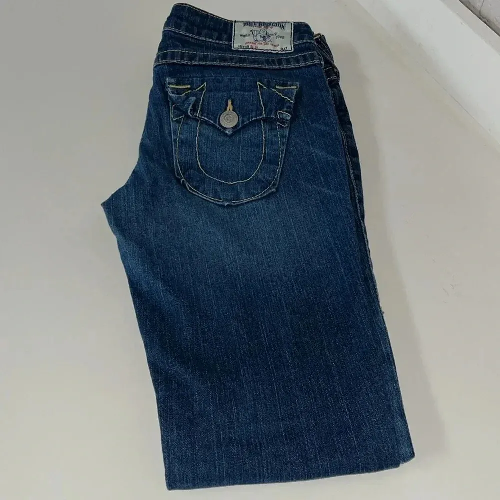 True Religion denim jeans women’s size 28 True Religion low rise denim - Image 12