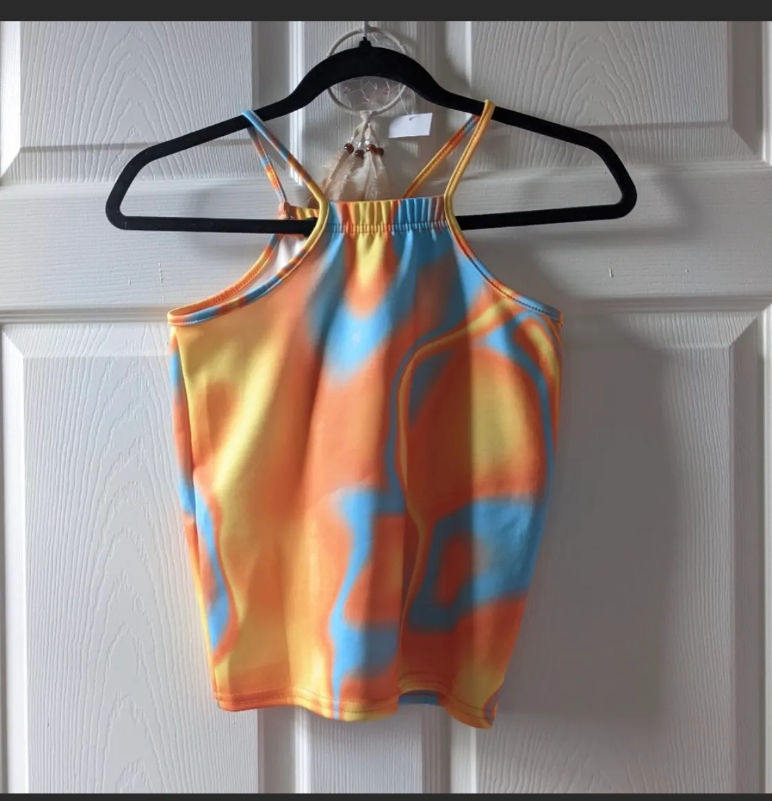 MissyEmpire Tessa Orange Swirl Print two piece set - Image 7