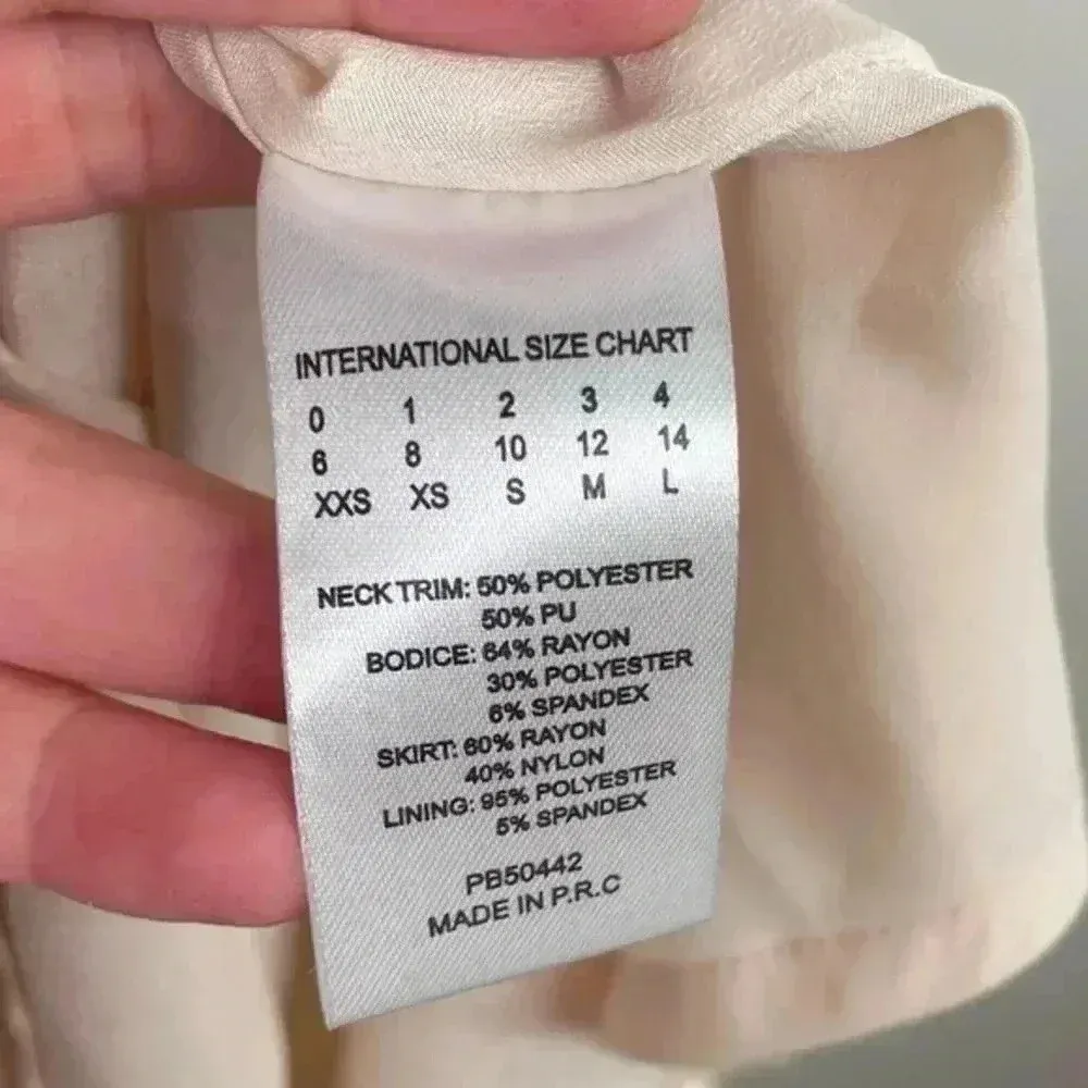 Bless'ed Are The Meek Black And Cream Status‎ Quo Cutout Mini Dress Size 2 - Image 8