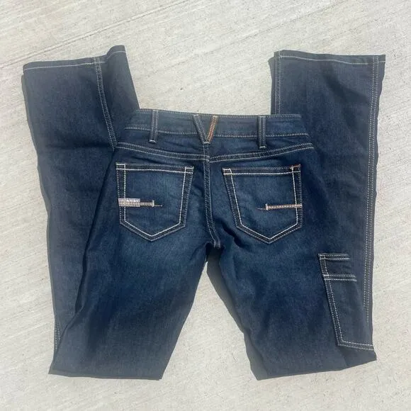 25L rebar Durastretch Riveter midrise boot cut jeans - Image 2