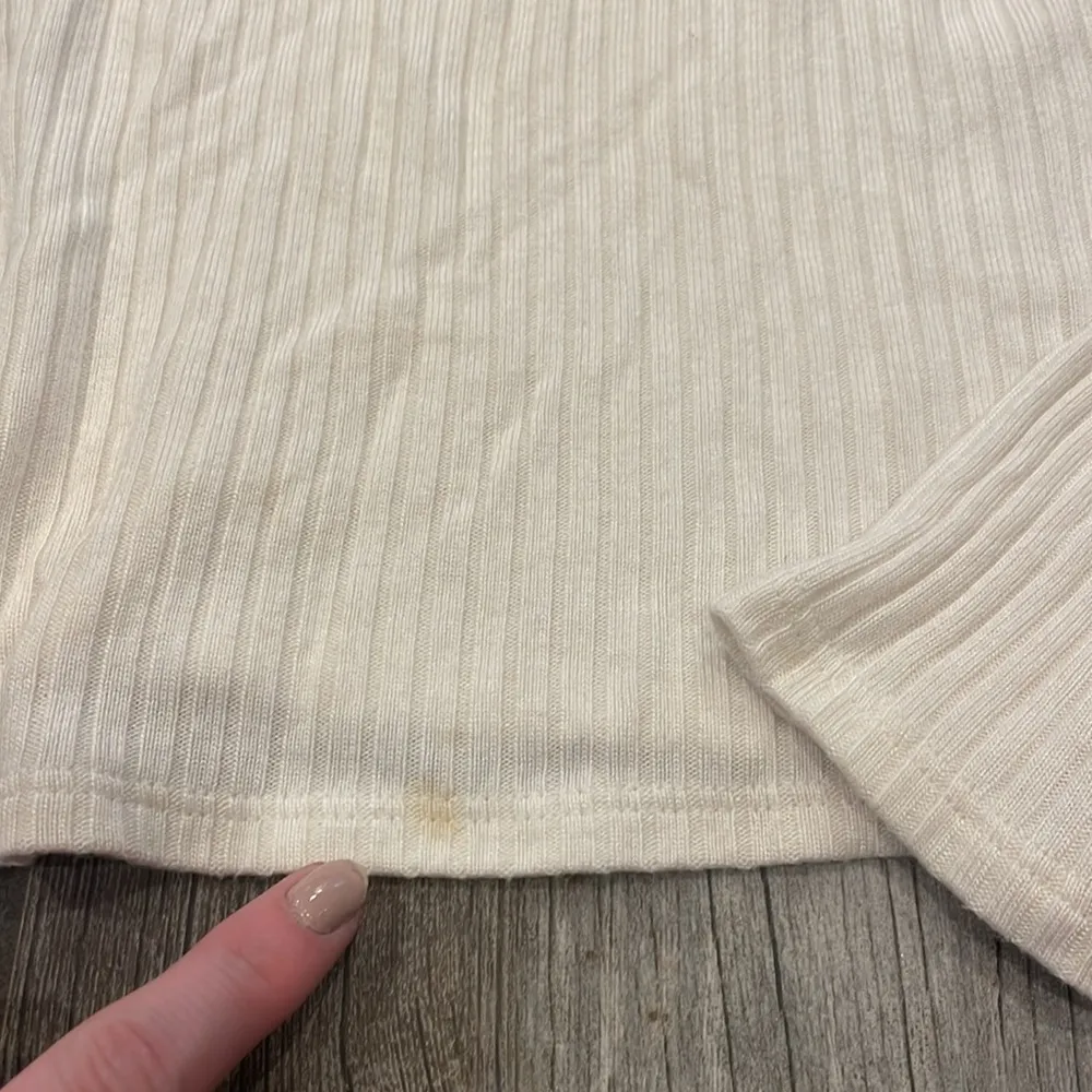 Reformation jeans, ribbed, long sleeve crop - Image 5