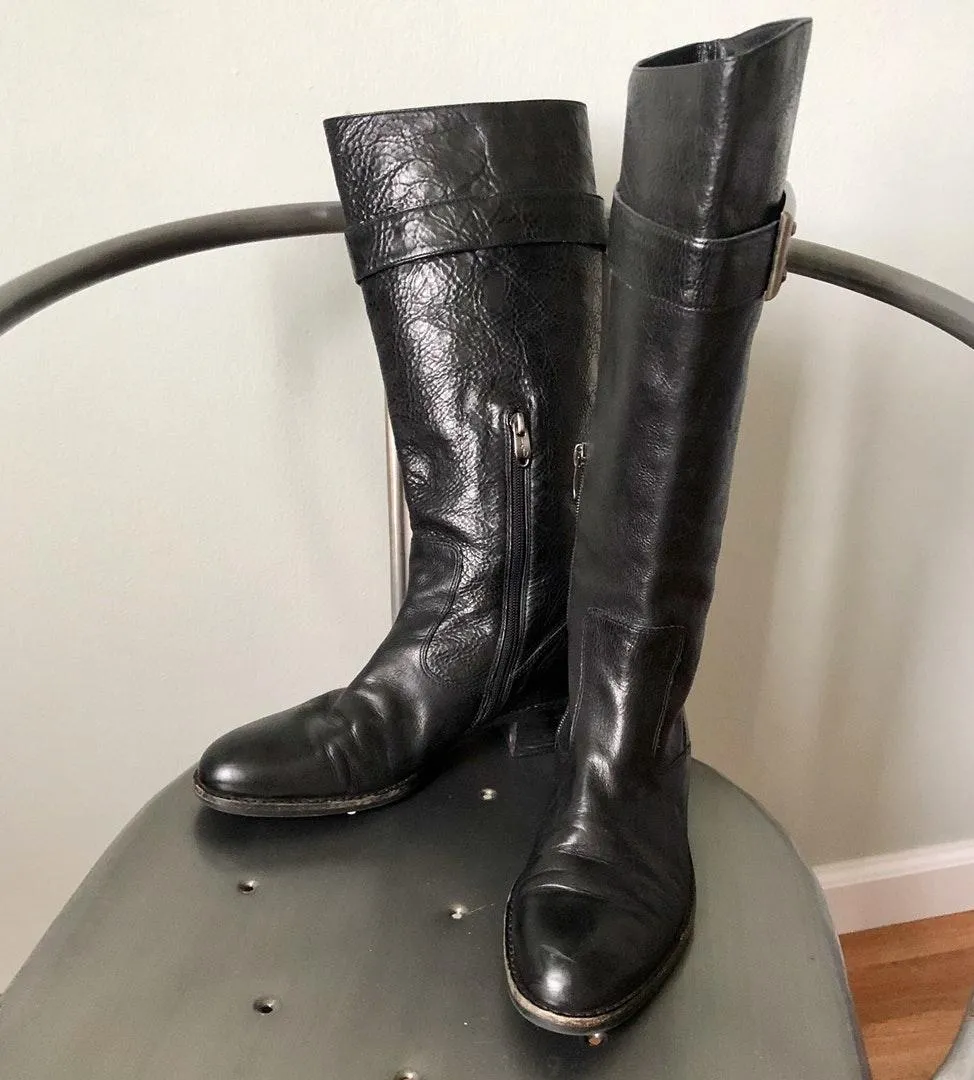 👢 Leather Knee High Boot - Image 2