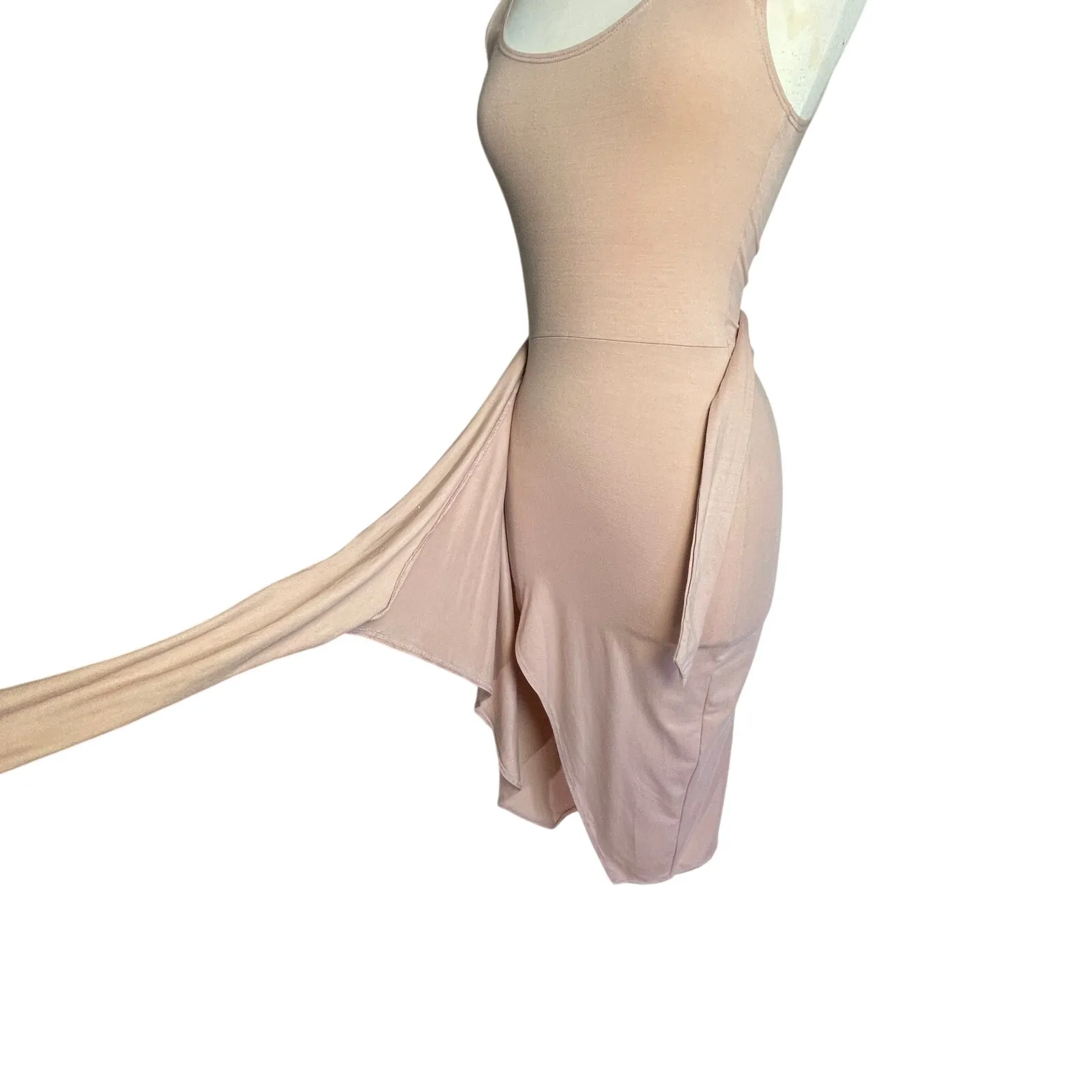 REFORMATION Women’s Kaila Wrap Skirt Bodycon Midi Knit Dress Small - Image 7