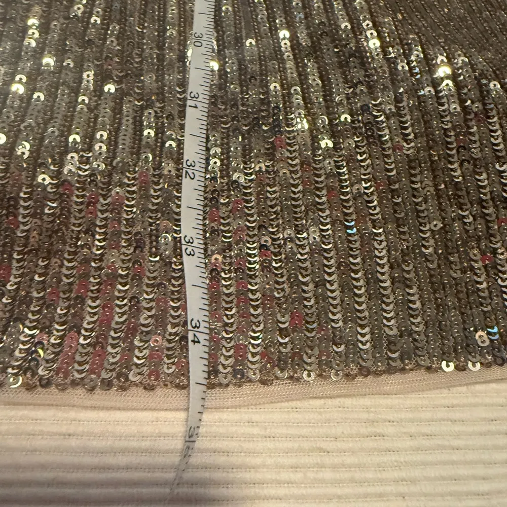 Aidan Mattox Sequin Capelet Dress size 10 - Image 6