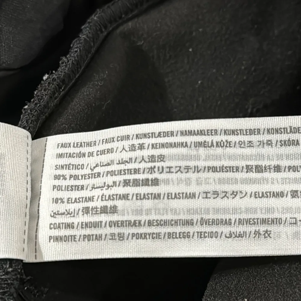 Abercrombie & Fitch The '90s Relaxed Jean Ultra High Rise vegan leather pants 10 - Image 10