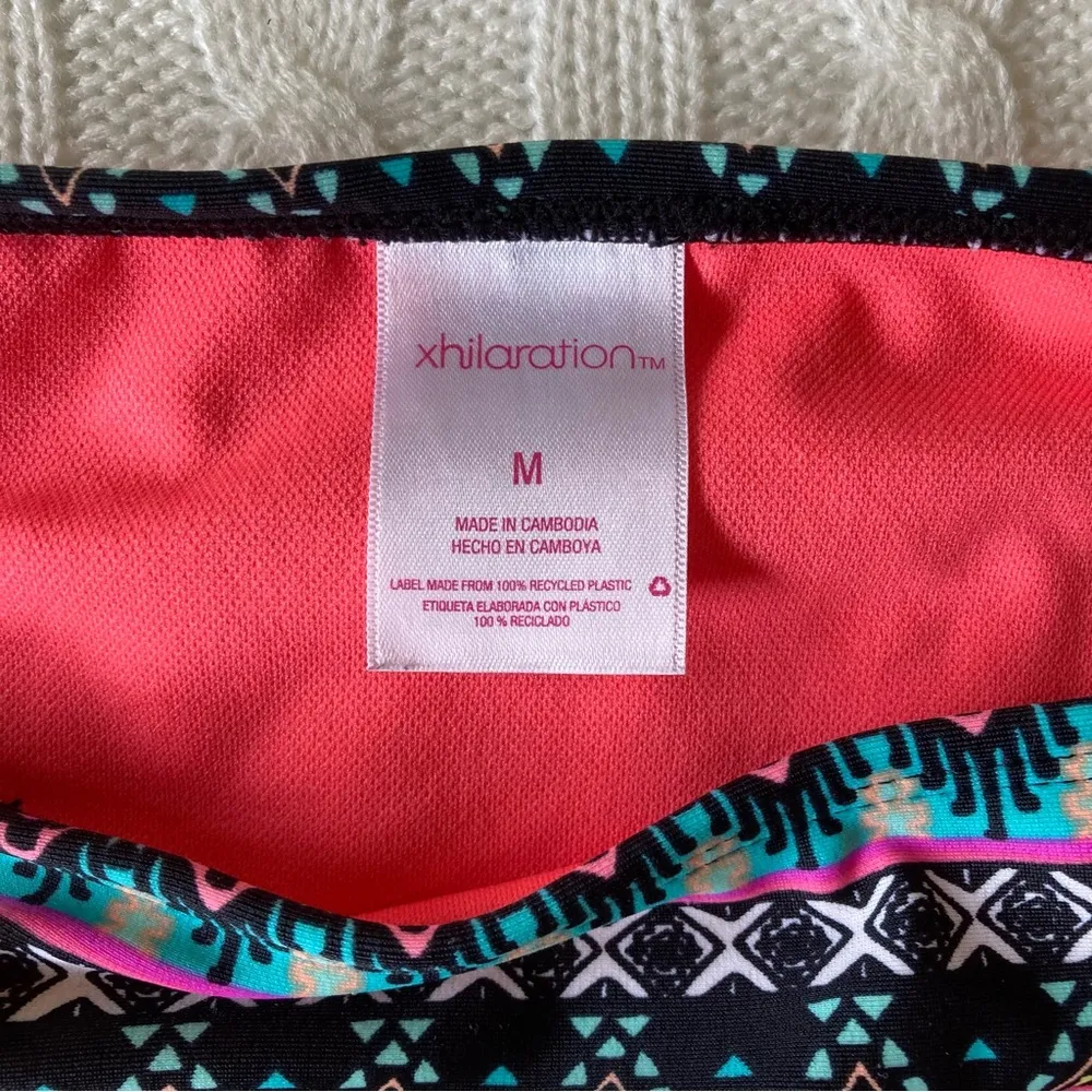 Xhilaration Multicolor Patterned Bikini Set - Image 8