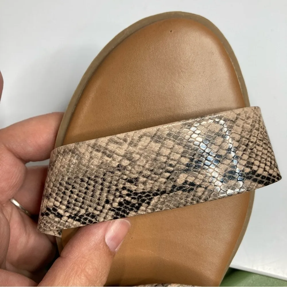 LC‎ Lauren Conrad snake Skin sandals size 8/8.5 - Image 8